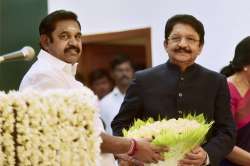 Palaniswami was sworn-in as Tamil Nadu CM by Governor 