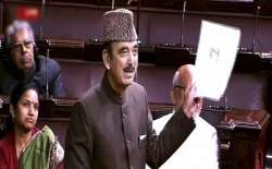 Rajya Sabha, Ghulam Nabi Azad, Opposition, notes