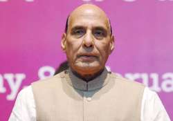 File pic of Union Home Minister Rajnath Singh