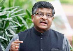  Information Technology Minister Ravi Shankar Prasad