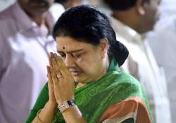 Tamil Nadu CM-designate Sasikala 