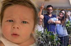 Saif Ali Khan and Taimur