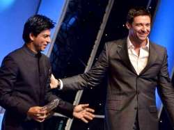 Hugh Jackman and Shah Rukh Khan