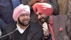 Captain Amarinder Singh, Navjot Sidhu