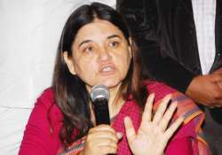 File pic of Union Minister Maneka Gandhi 