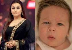 Rani Mukerji, Taimur Ali Khan