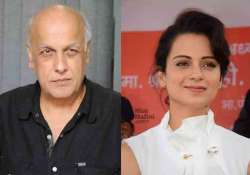 Mahesh Bhatt and Kangana Ranaut