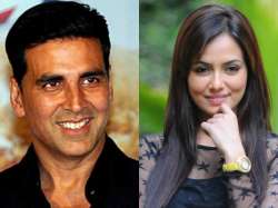 Akshay Kumar and Sana Khan