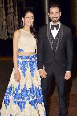 Shahid Kapoor and Mira Rajput