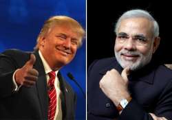 Donald Trump, Narendra Modi