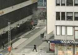 Stockholm, Truck Accident, People Killed