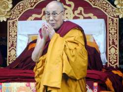 Dalai Lama at Thubchog Gatsel Ling Monastery, Bomdila in West Kameng district