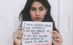 Gurmehar Kaur, Martyr, Delhi University