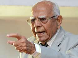 File pic of Ram Jethmalani