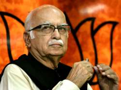 File pic of BJP leader LK Advani