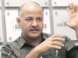 File pic of Delhi Deputy CM Manish Sisodia 