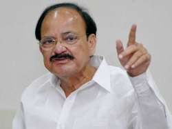 File pic of Union Minister M Venkaiah Naidu