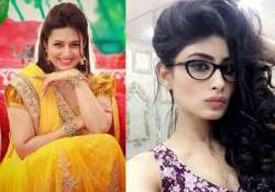 Divyanka Tripathi and Mouni Roy