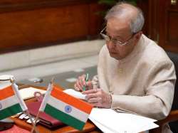 File pic of President Pranab Mukherjee