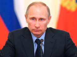 File pic of Russian President Vladimir Putin 