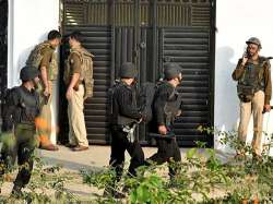 File pic of last month's Lucknow terror operation