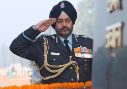 File pic of Air Chief BS Dhanoa