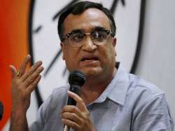 File pic of Congress leader Ajay Maken 