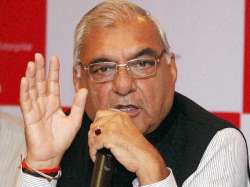 File pic of former Haryana chief minister Bhupinder Singh Hooda