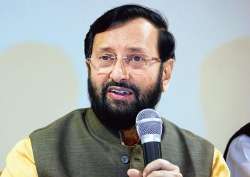 File pic of HRD Minister Prakash Javadekar 