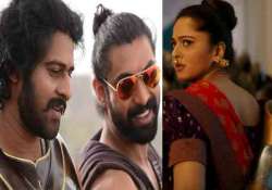 Prabhas, Rana Daggubati, Anushka Shetty baahubali 