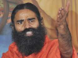 File pic of yoga guru Baba Ramdev 