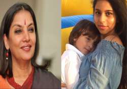 Shabana Azmi, SRK’s daughter, Suhana 