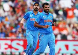 A file image of Virat Kohli and Mohammed Shami.