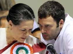 File pic of Sonia Gandhi and Rahul Gandhi 