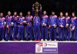 South Korea upset China to win Sudirman Cup