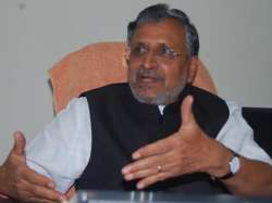 File pic of BJP leader Sushil Kumar Modi