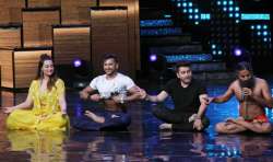 Baba Ramdev is a delight on Nach Baliye sets, Sonakshi Sinha enjoys yoga session