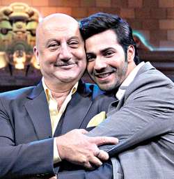 varun dhawan, anupam kher