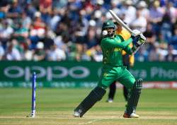 Pakistan opener Azhar Ali in action.