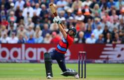 Dawid Malan of England bats during the 3rd NatWest T20 International