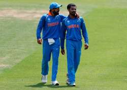 Virat Kohli and Ravindra Jadeja in action.