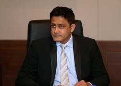 A file image of Anil Kumble.