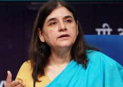 File pic of Union minister Maneka Gandhi