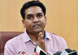 File pic of sacked Delhi minister Kapil Mishra 