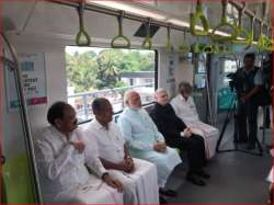 Narendra Modi_Kochi metro