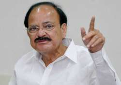 File pic of Union minister Venkaiah Naidu