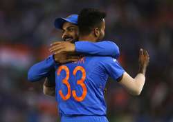 A file image of Virat Kohli and Hardik Pandya.