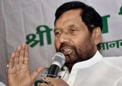 File pic of Union minister Ram Vilas Paswan