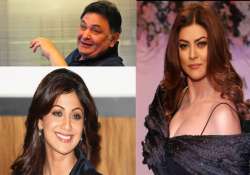 shilpa shetty, rishi kapoor, sushmita sen