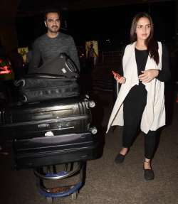 Esha Deol with husband Bharat Takhtani